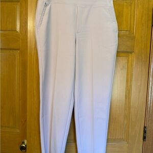 Athleta Light pink  Straight-Leg Pull-On Trousers